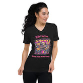 Heavy Metal Unisex Short Sleeve V-Neck T-Shirt - Beyond T-shirts
